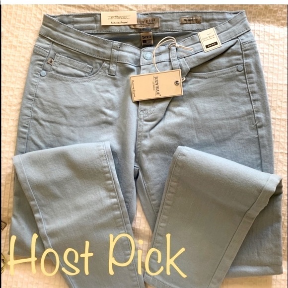 Judy Blue Denim - 🌷NWT Judy Blue jeans Mid rise Sz 5/27 Skinny leg